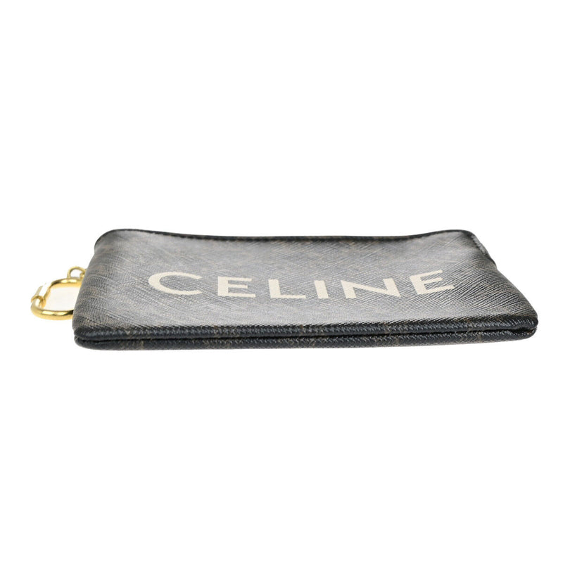 Celine Logo Coin Card Key Case Triomphe