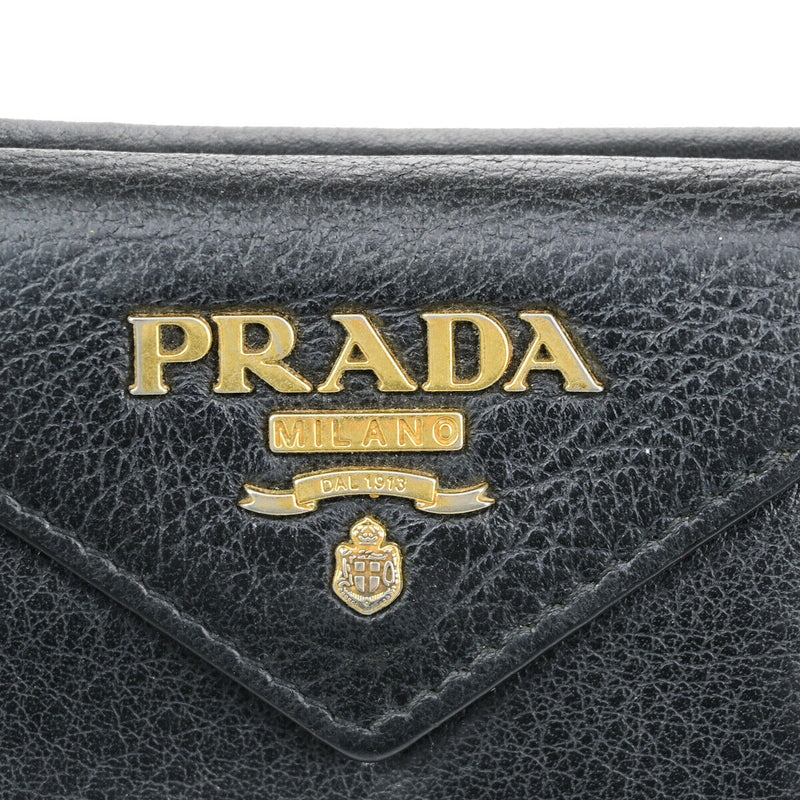 Prada Logo Small Mini Trifold Wallet