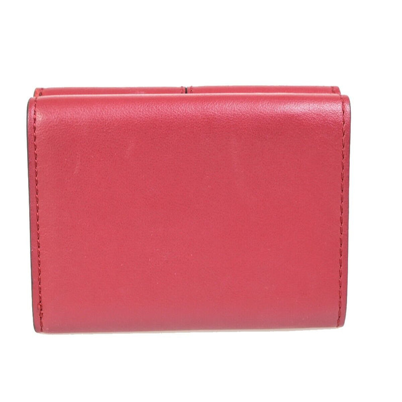 Fendi Logo Peekaboo Bifold Wallet Purse