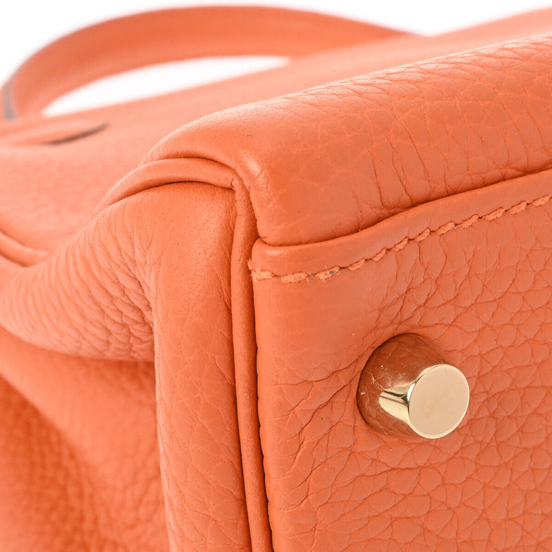 Hermes Kelly 28 Inner Stitch 2Way Orange