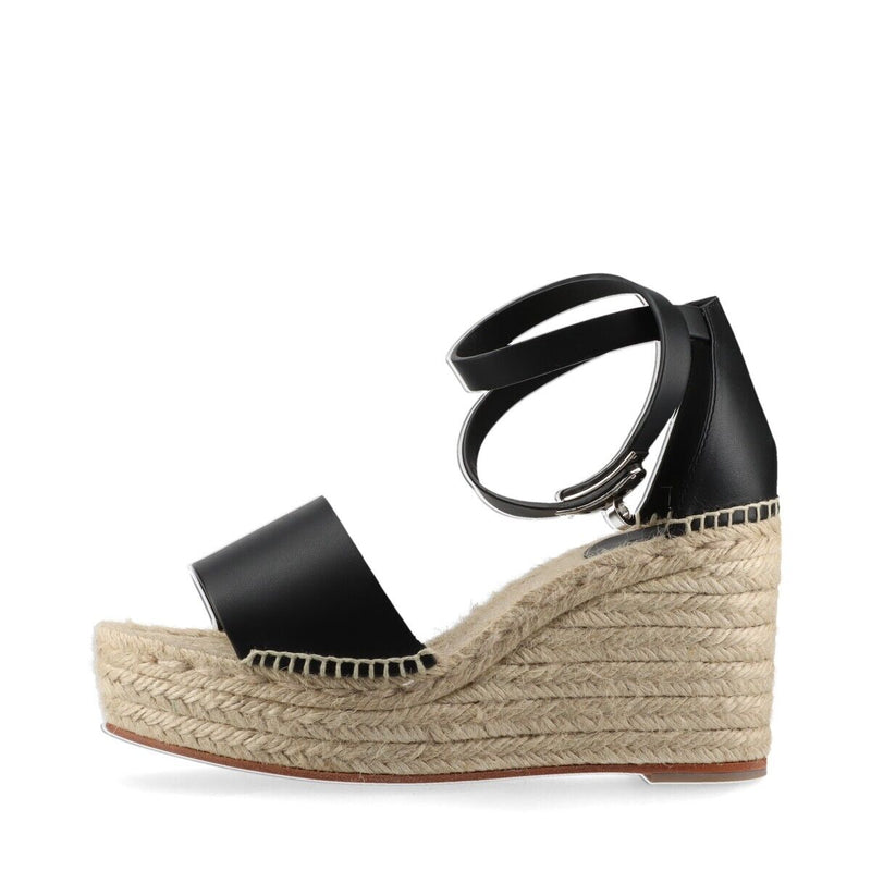 Hermès Tipoli Leather Wedge Sole Sandals