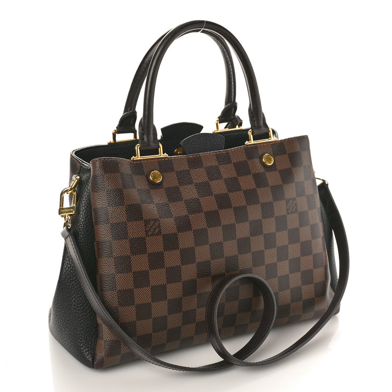 Louis Vuitton Damier Ebene Cuir