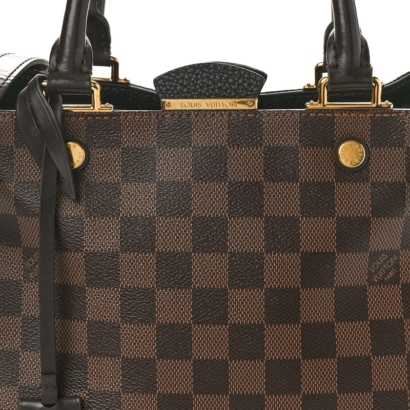 Louis Vuitton Damier Ebene Cuir