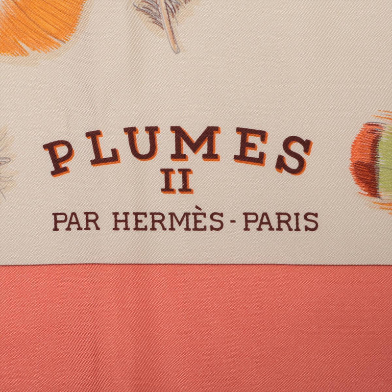 Hermès Carré 90 Plumes Shuttlecock Scarf