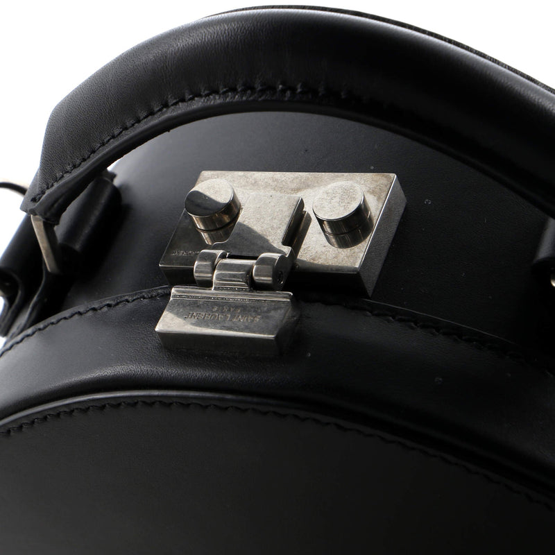 Saint Laurent Mica Hatbox Bag Leather