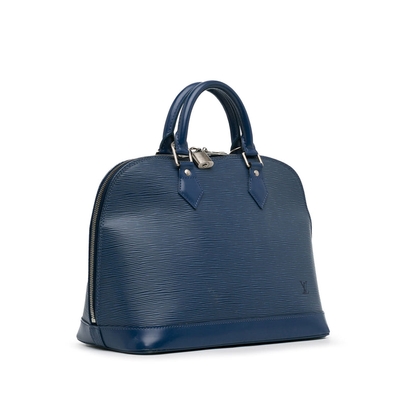 Louis Vuitton Epi Alma Pm Blue