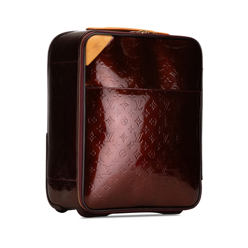 Louis Vuitton Vernis Pegase 45 Red