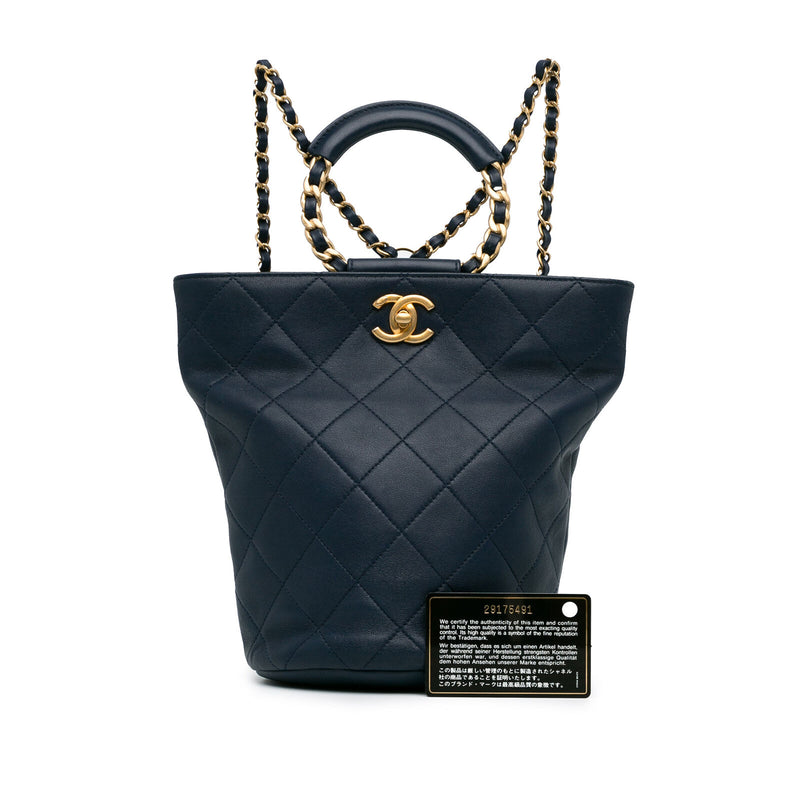 Chanel Skin In The Loop Chain Blue