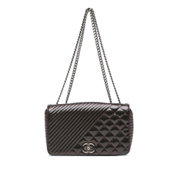 Chanel Medium Patent Coco Boy Flap