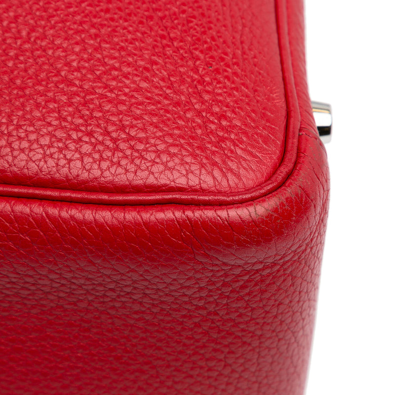 Hermès Clemence Lindy 30 Red Calf