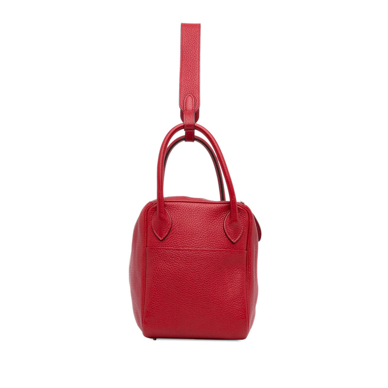 Hermès Clemence Lindy 30 Red Calf