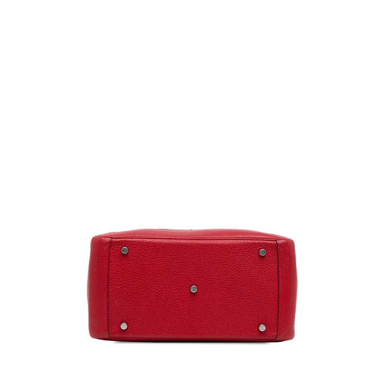 Hermès Clemence Lindy 30 Red Calf