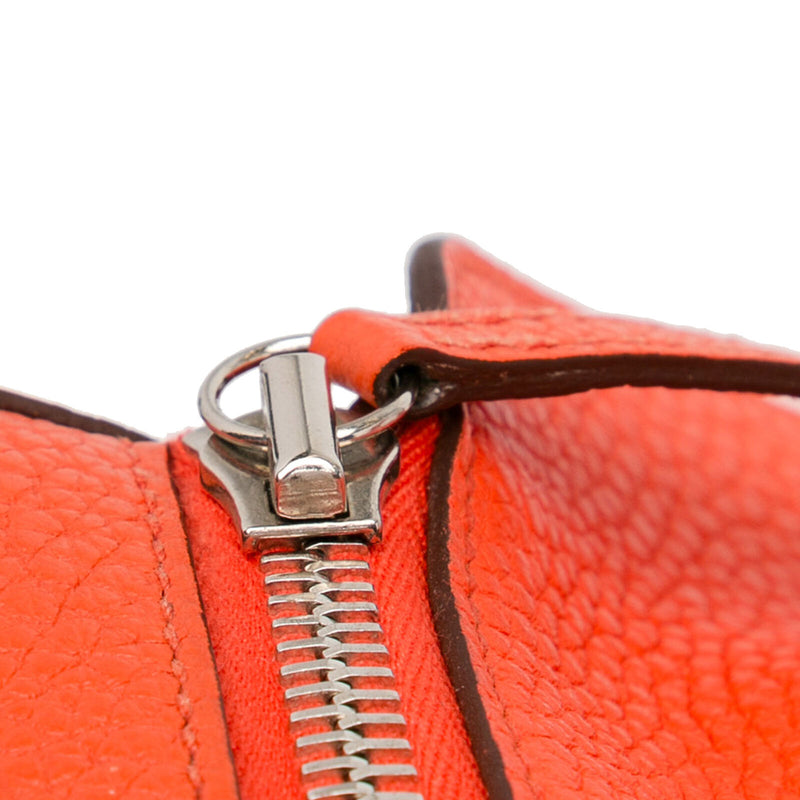 Hermès Clemence Lindy 34 Orange