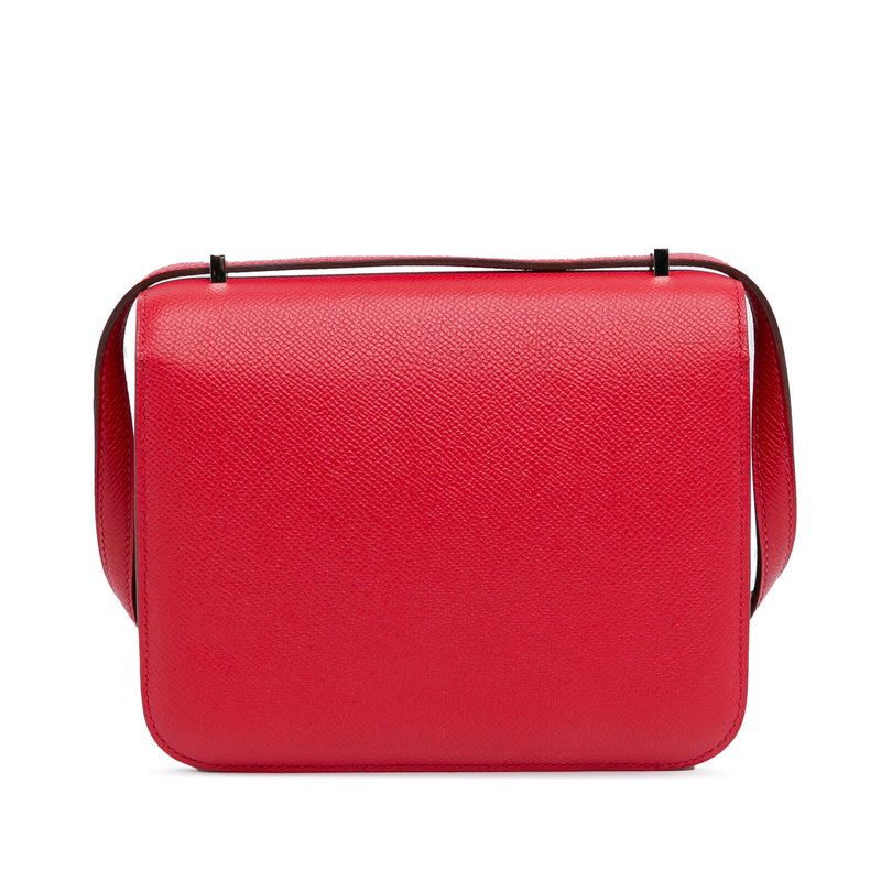 Hermès Mini Epsom Constance 18 Red