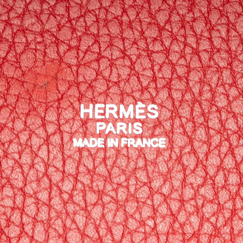 Hermès Clemence Picotin Lock 22 Red