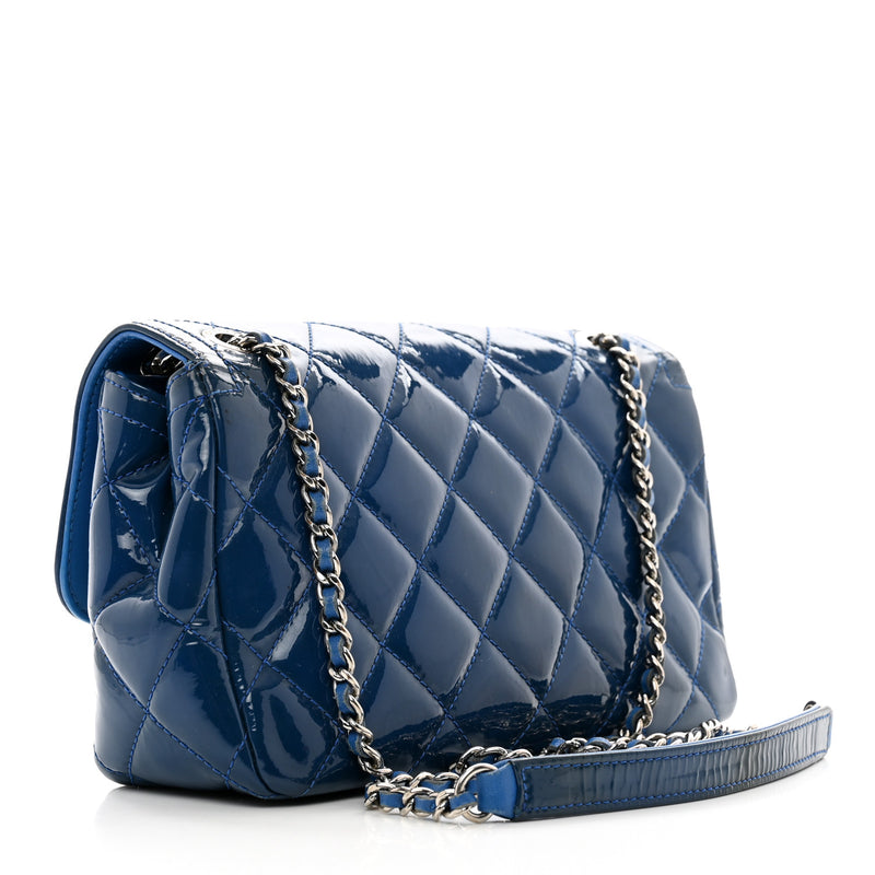 Chanel Patent Quilted Small Coco Shine