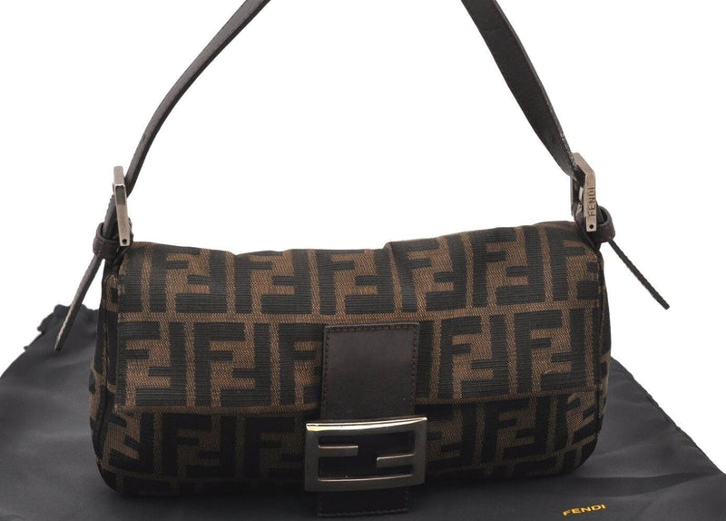 Fendi Zucca Mamma Baguette Shoulder