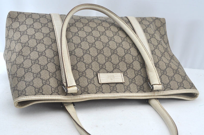 Gucci Vintage Shoulder Tote Bag Gg