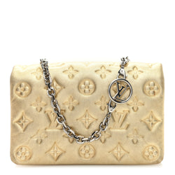 Louis Vuitton Metallic Lambskin Embossed