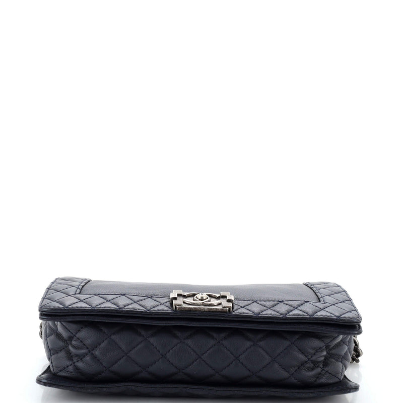 Chanel Reverso Boy Flap Bag Calfskin New