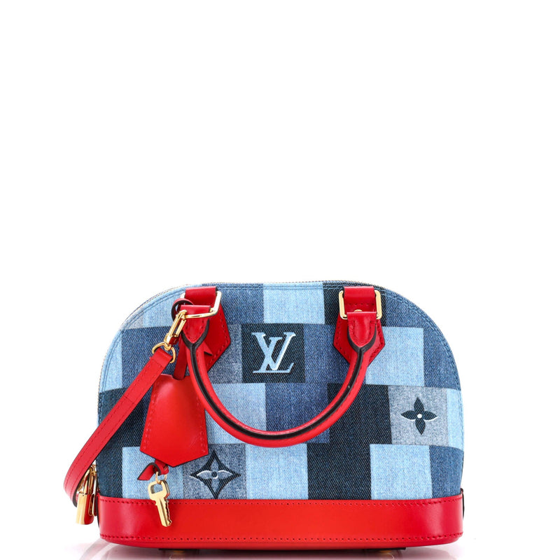 Louis Vuitton Alma Handbag Damier And