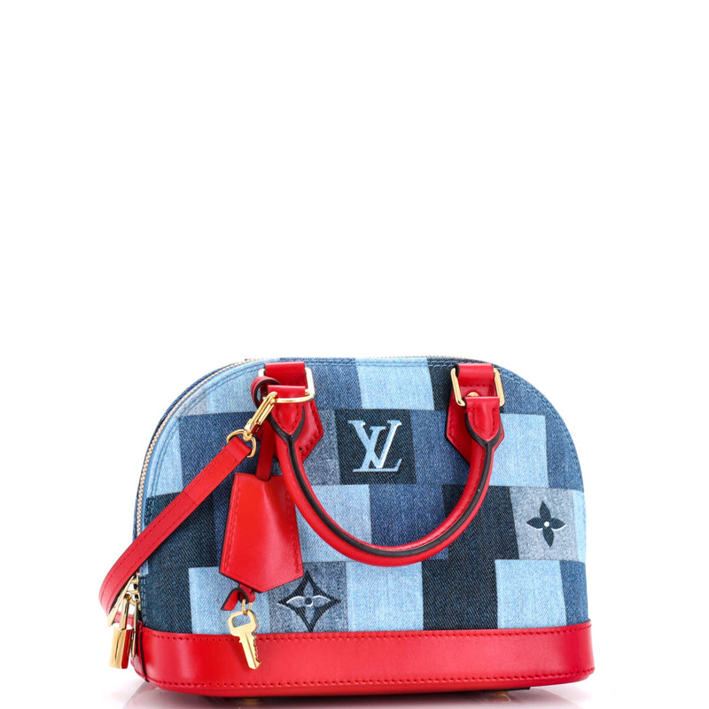 Louis Vuitton Alma Handbag Damier And