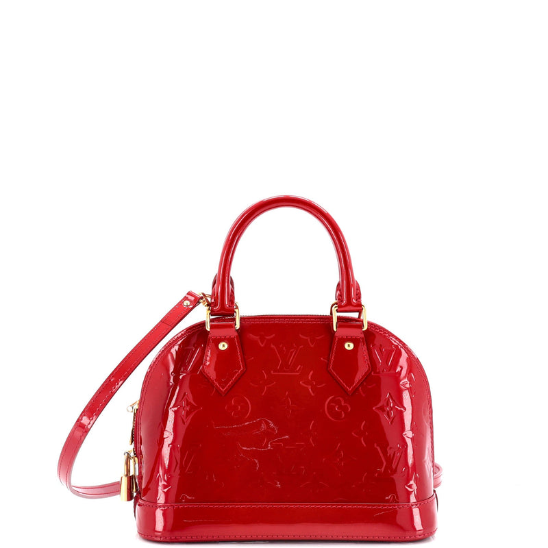 Louis Vuitton Alma Handbag Vernis Bb