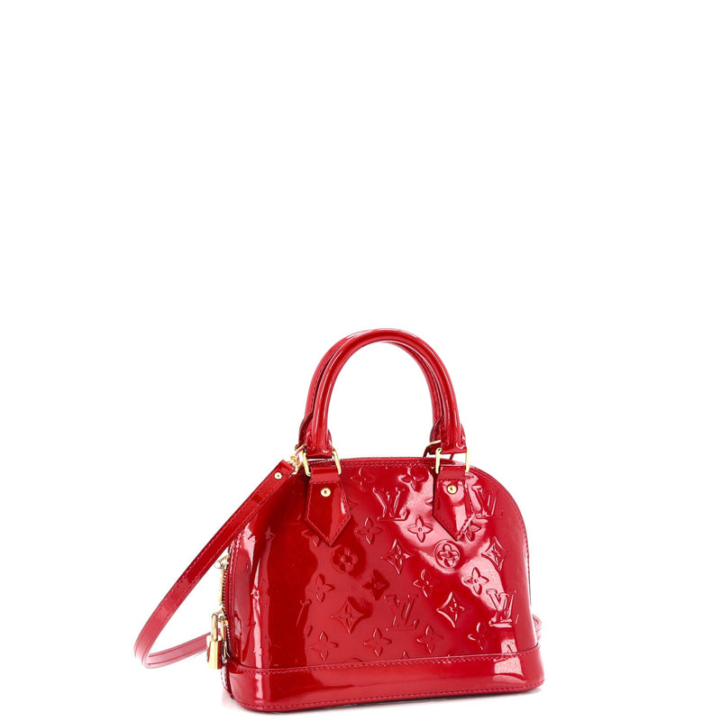 Louis Vuitton Alma Handbag Vernis Bb