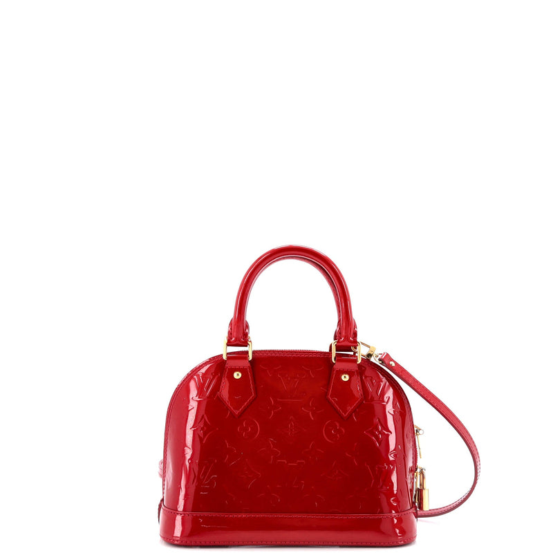 Louis Vuitton Alma Handbag Vernis Bb