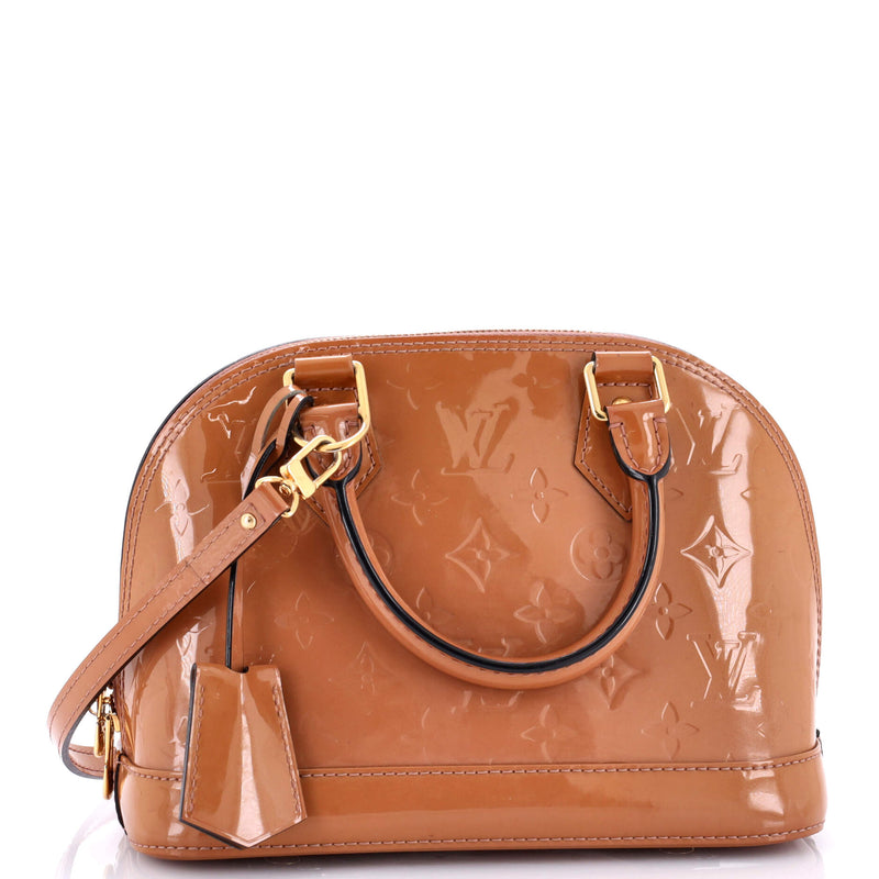 Louis Vuitton Alma Handbag Vernis Bb