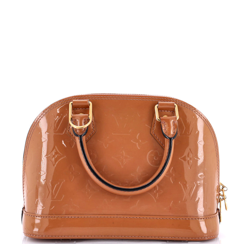 Louis Vuitton Alma Handbag Vernis Bb