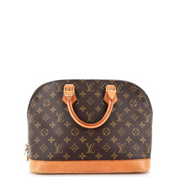 Louis Vuitton Alma Handbag Canvas Pm