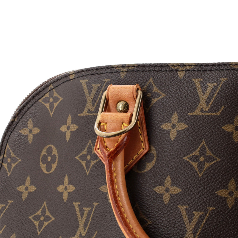 Louis Vuitton Alma Handbag Canvas Pm