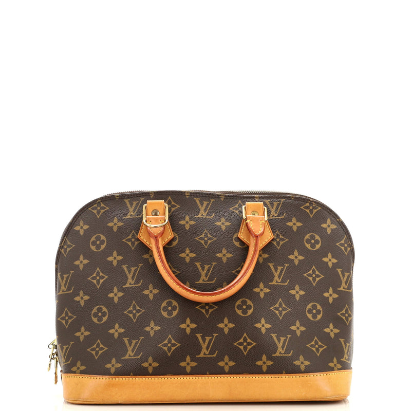 Louis Vuitton Alma Handbag Canvas Pm