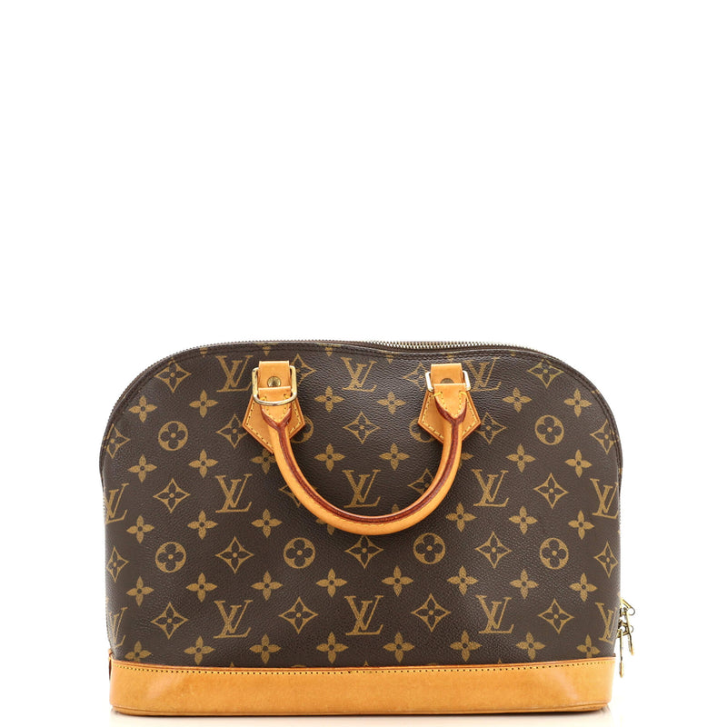 Louis Vuitton Alma Handbag Canvas Pm