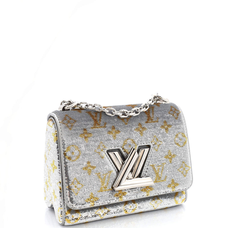 Louis Vuitton Twist Handbag Sequins Pm