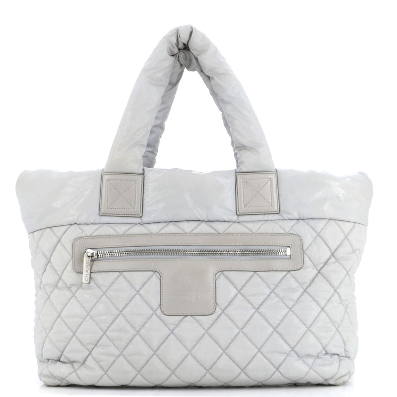 Chanel Coco Cocoon Zipped Tote Quilted