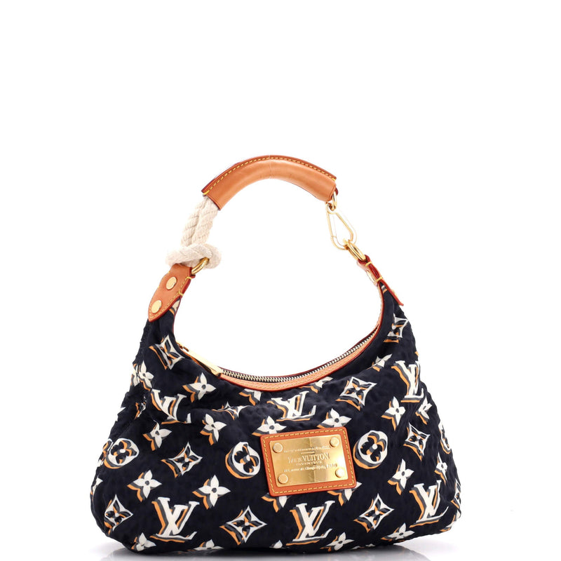 Louis Vuitton Bulles Handbag Nylon Pm