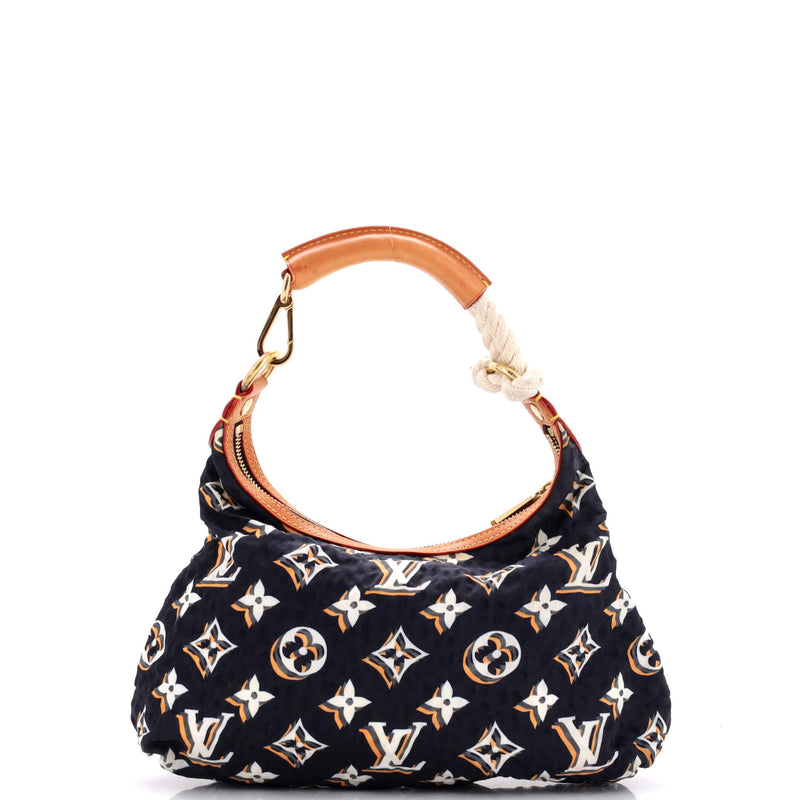 Louis Vuitton Bulles Handbag Nylon Pm