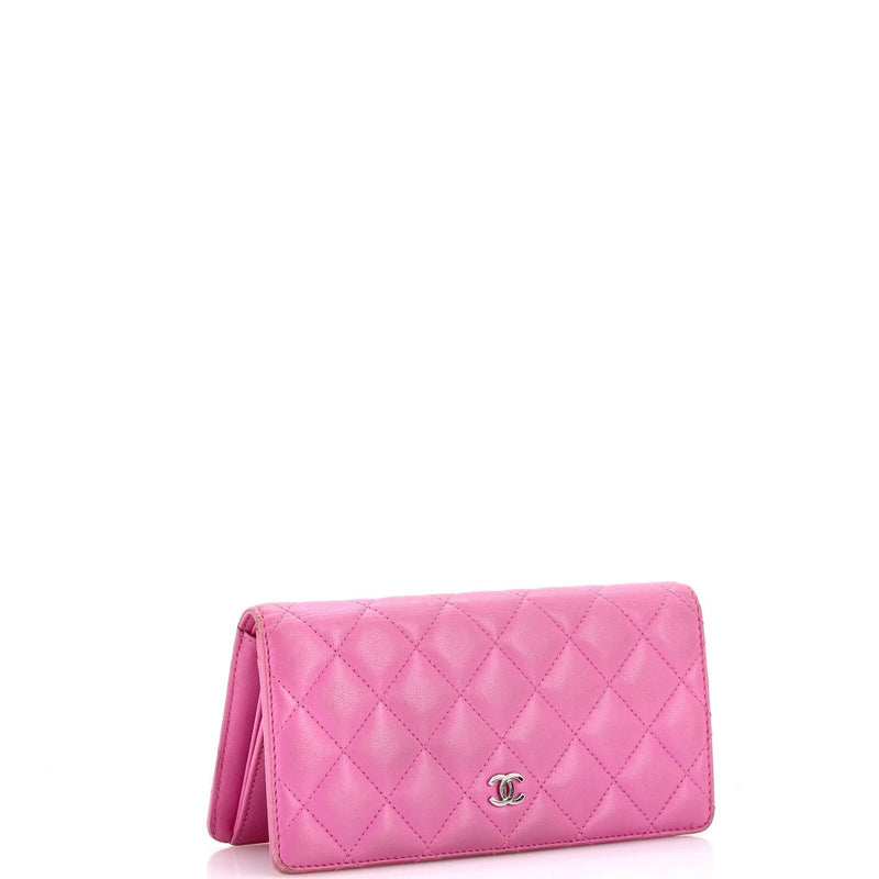 Chanel L-Yen Wallet Quilted Lambskin