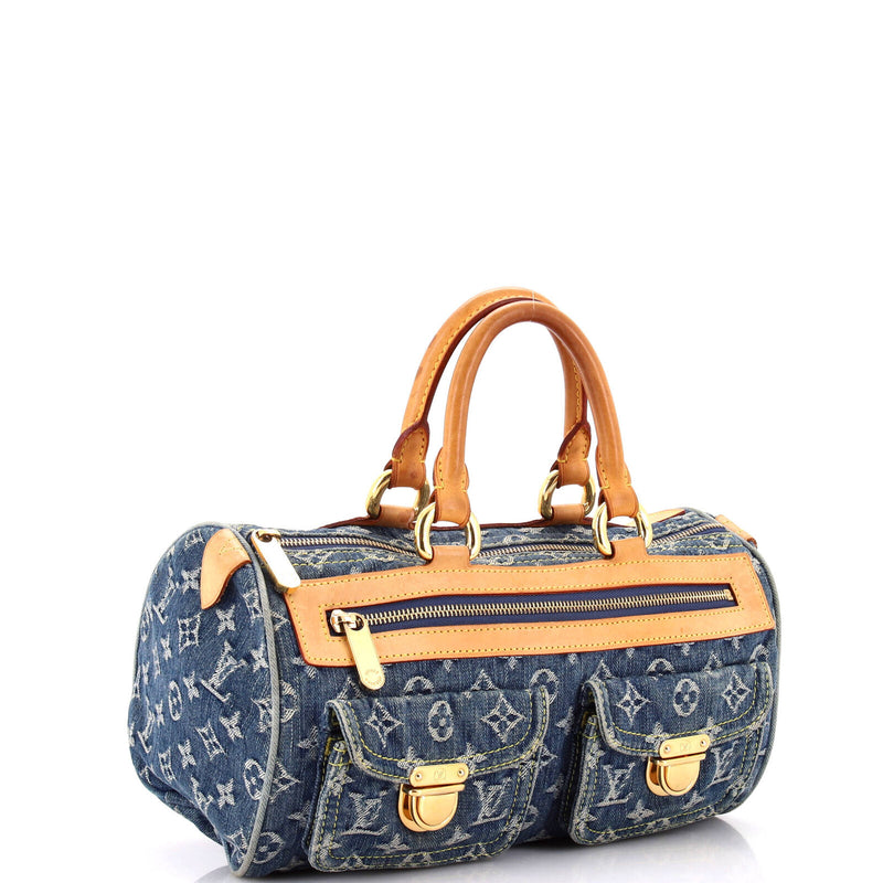 Louis Vuitton Neo Speedy Bag Denim