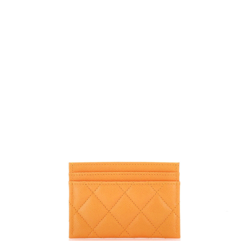 Chanel 19 Card Holder Quilted Caviar