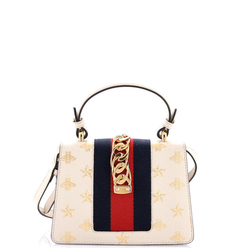 Gucci Sylvie Top Handle Bag Printed