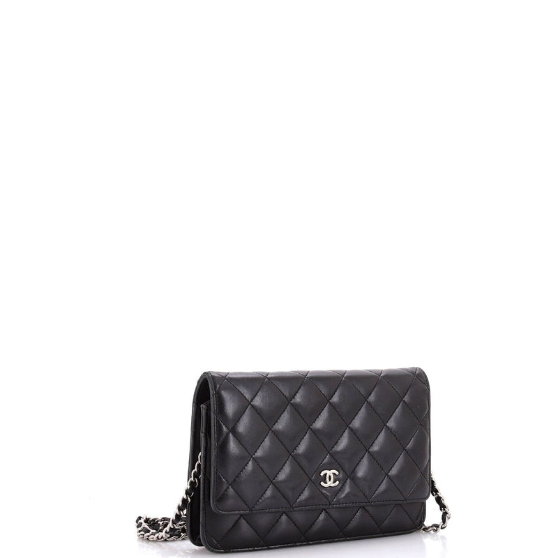 Chanel Wallet On Chain Quilted Lambskin