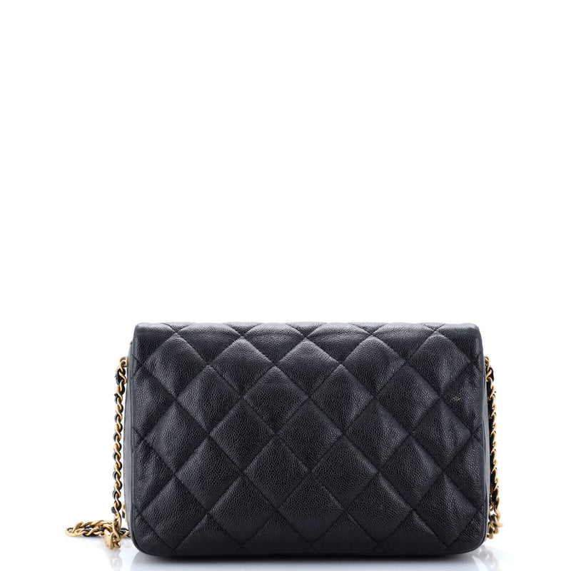 Chanel Chain Melody Flap Bag Quilted