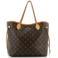 Louis Vuitton Neverfull Nm Tote Canvas