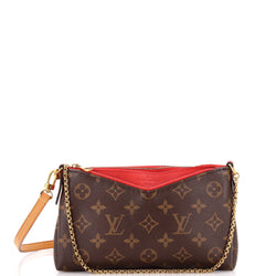 Louis Vuitton Pallas Clutch Canvas