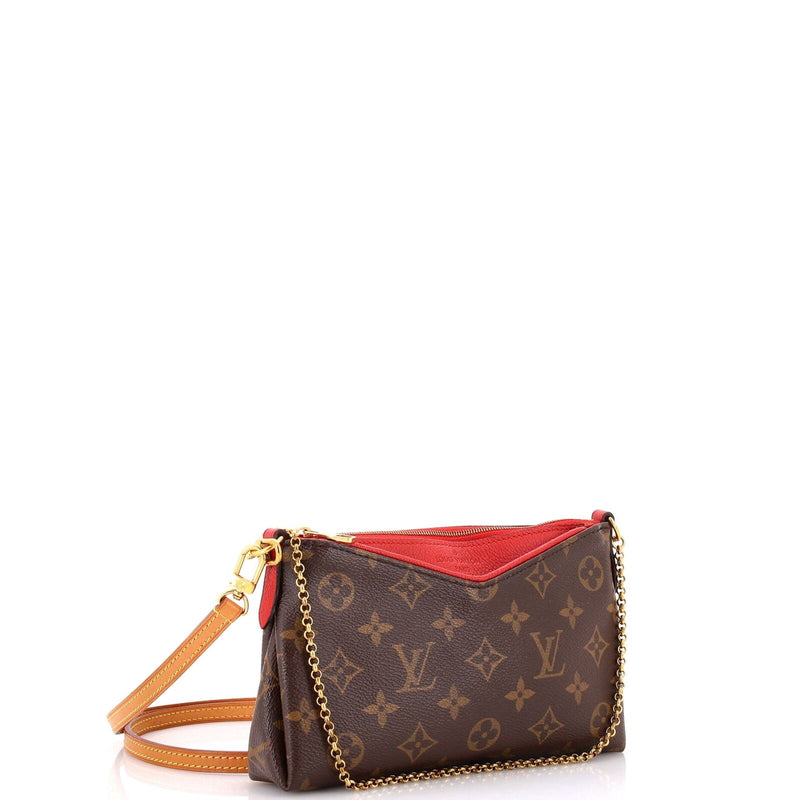 Louis Vuitton Pallas Clutch Canvas