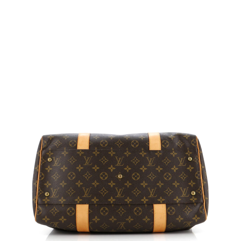 Louis Vuitton Carryall Handbag Canvas