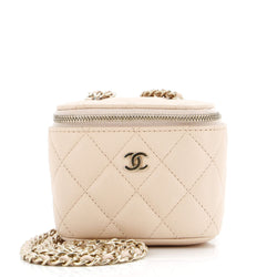 Chanel Classic Vanity Case With Chain